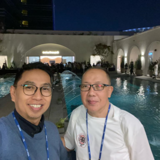 Prof. Ronald Hamidi (UPI, Bandung) dan Prof. Irfanuddin (UNSRI, Palembang)