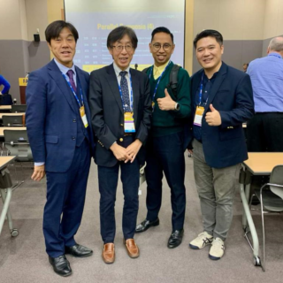 Kiri ke kanan: Prof. Kazumi Masuda, PhD;  Prof. Noriyuki, PhD; Prof. dr. Ronal Hamidi, PhD dan dr. Ronny Lesmana, PhD